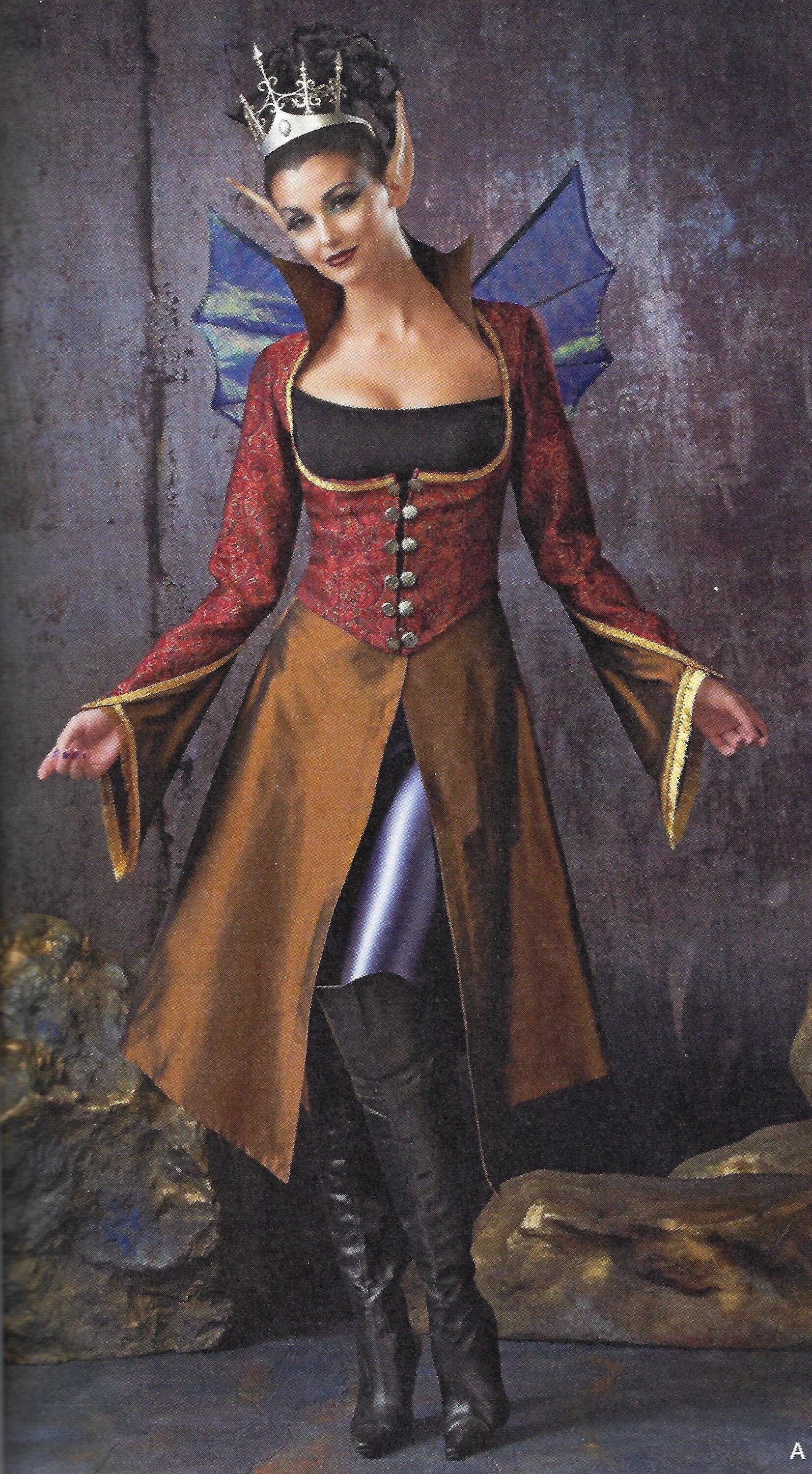 1138 Simplicity Sewing Pattern Misses Ladies Dark Fairy