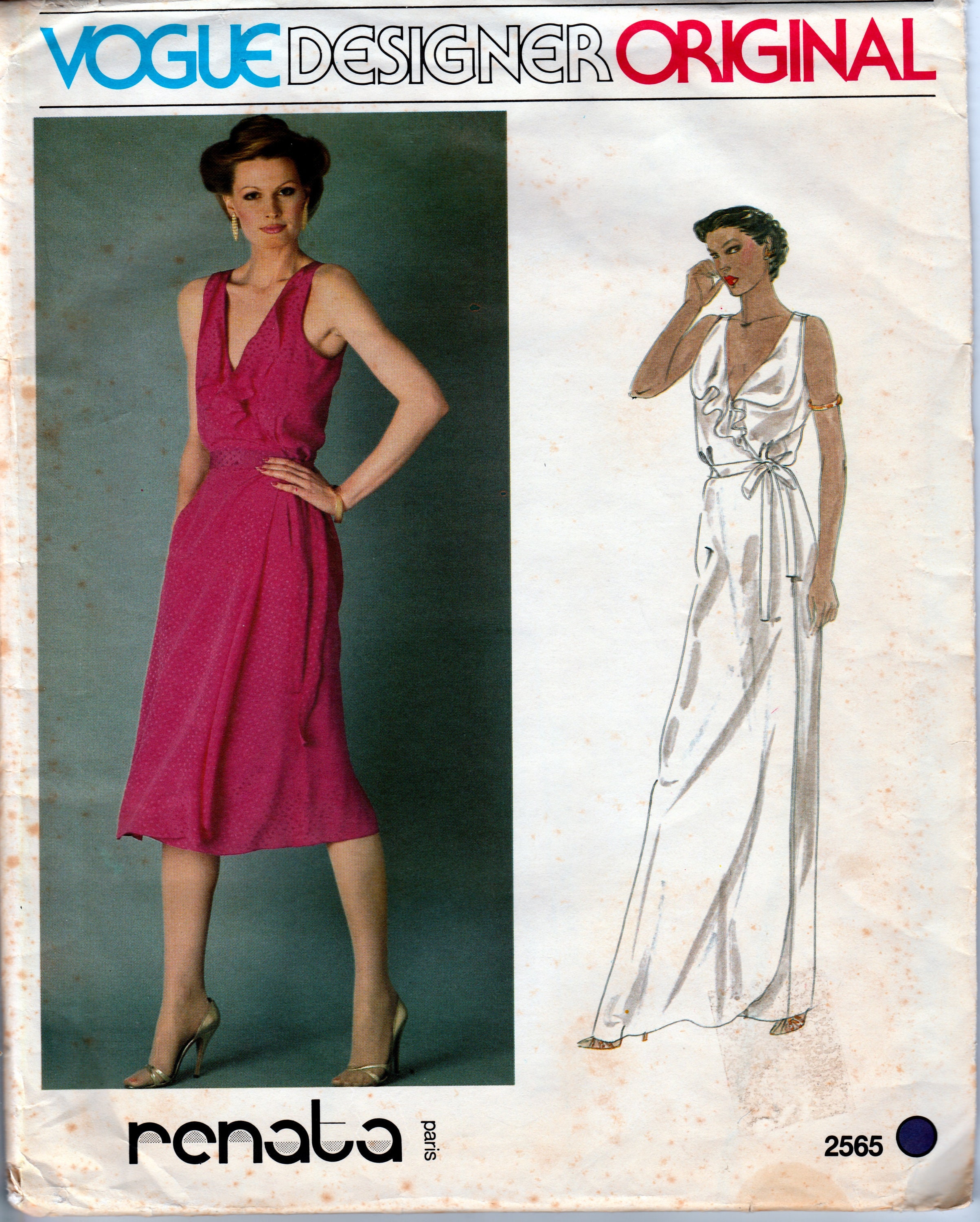 Patron de robe - Vogue 1803 Tailles XS-S-M (Y