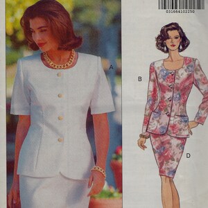 Suit, Top & Skirt - Butterick 5380 - Uncut Pattern