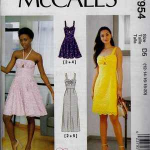 Summer Dresses - McCall&#39;s 7954 - Uncut Pattern