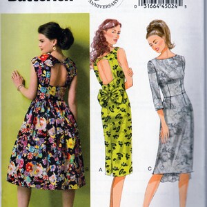 Open Rug Jurk - Butterick 5919 - Ongesneden Patroon