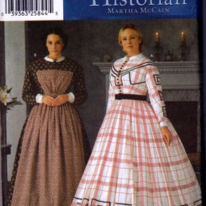 Dieses 7212 Schnittmuster für Kleider ist von Martha McCain