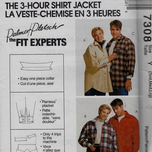 Shirt Jacket by Palmer/Pletsch - McCall&#39;s 7308 - Uncut Pattern