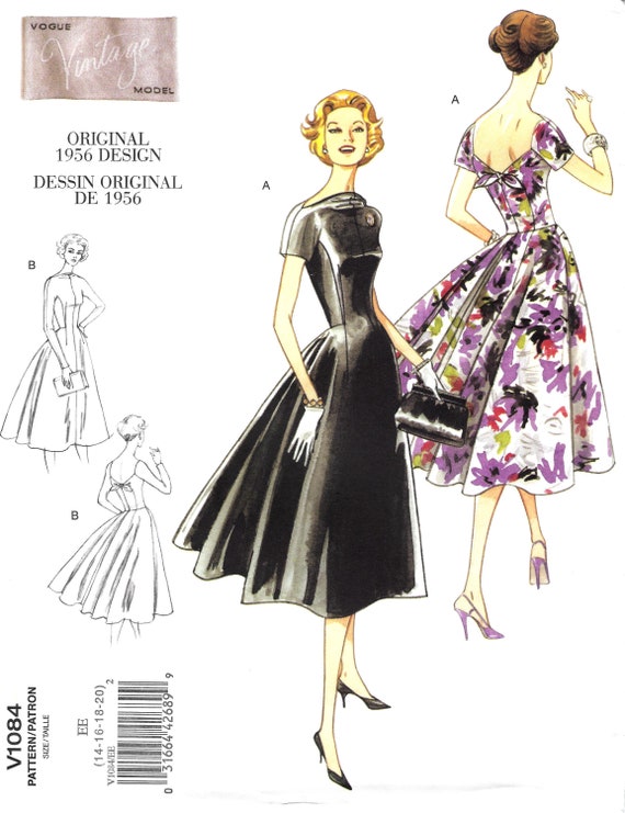 ビンテージ 50's ファッション イラスト 洋服 パターン