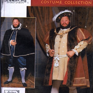 Henry the 8th Costume by Andrea Schewe - Simplicity 9650 - Uncut Pattern