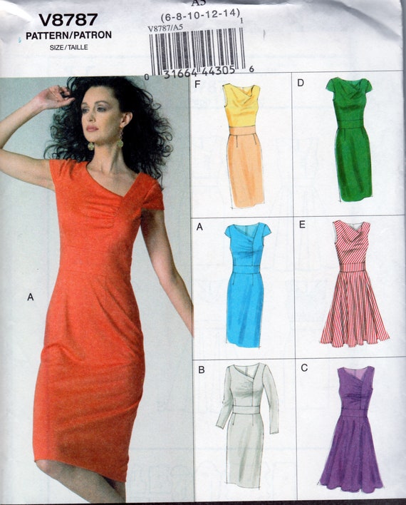 Women Red Fitted Party Cocktail Dress Causal//bureau en taille 6,8,12,14 et 16