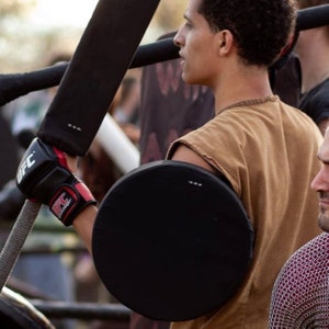 SALE! Extra Small Round Economy Strap FOAM Buckler Shield (12" diameter) -- Dagorhir, Belegarth, Amtgard, DARKON