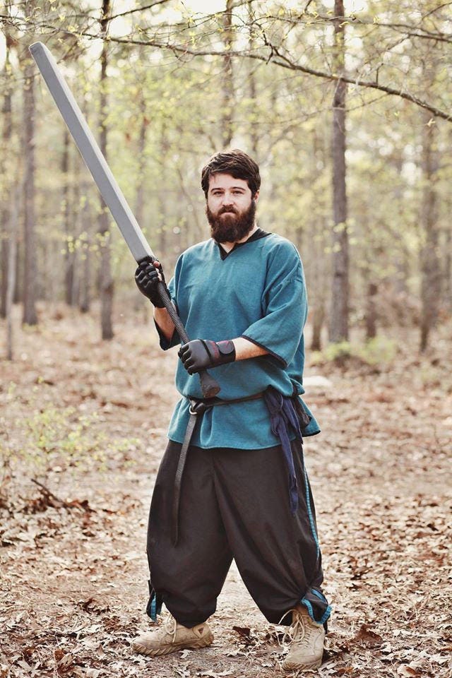 55-in Great Sword on 1/2