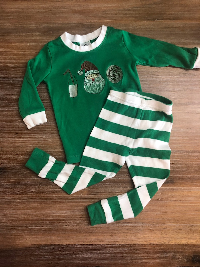 Christmas Pajama Set Monogrammed