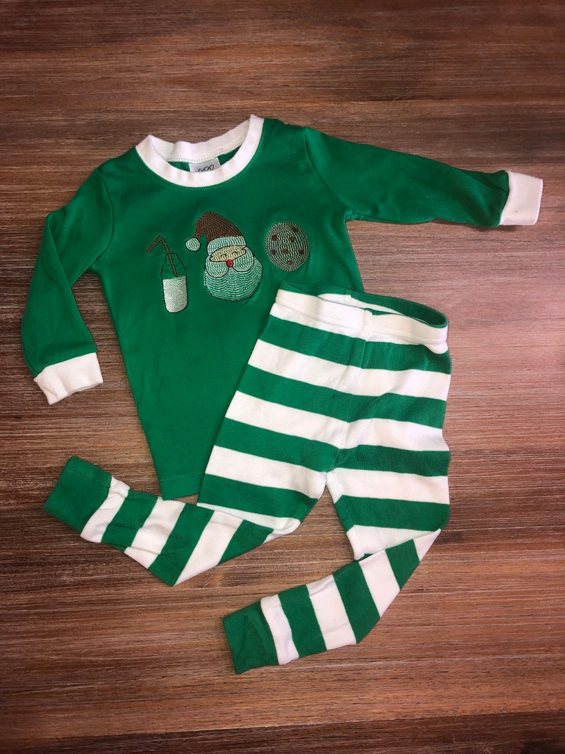 Christmas Pajama Set Monogrammed