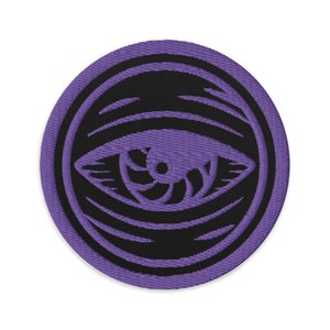 All Seeing Eye | Embroidered Patch | Circular 3 In