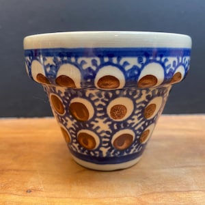 Boleslawiec Polish Pottery Plant Flower Pot