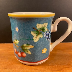 Villeroy & Boch Cotta Canpagna Biella blå fruktmugg