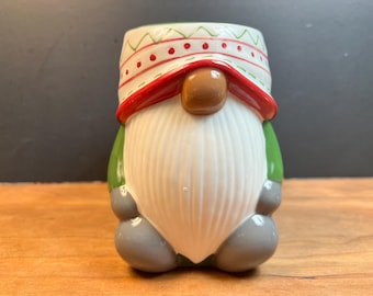 Pottery Barn GNOME Mug 14oz Holiday Coffee Hot Cocoa