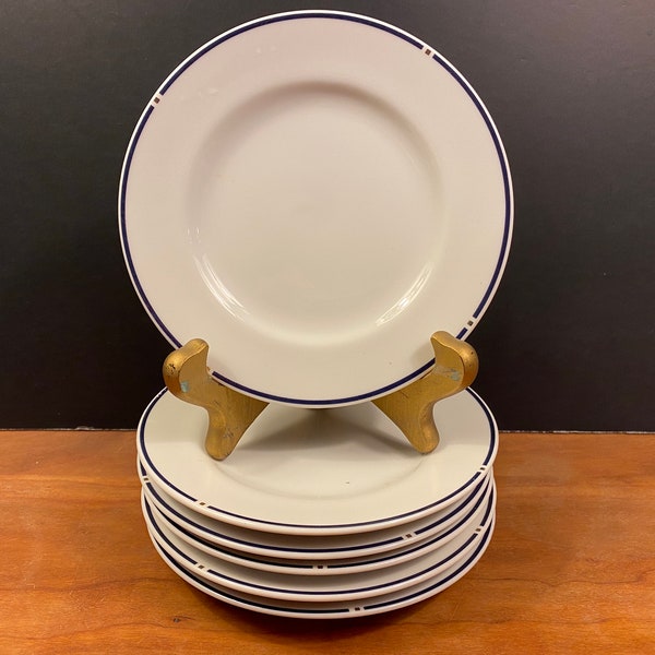 American Airlines Plates Gwathmey Siegel Swid Powell 73-PL-91 Wessco 5.5” Bread & Butter 1st Class