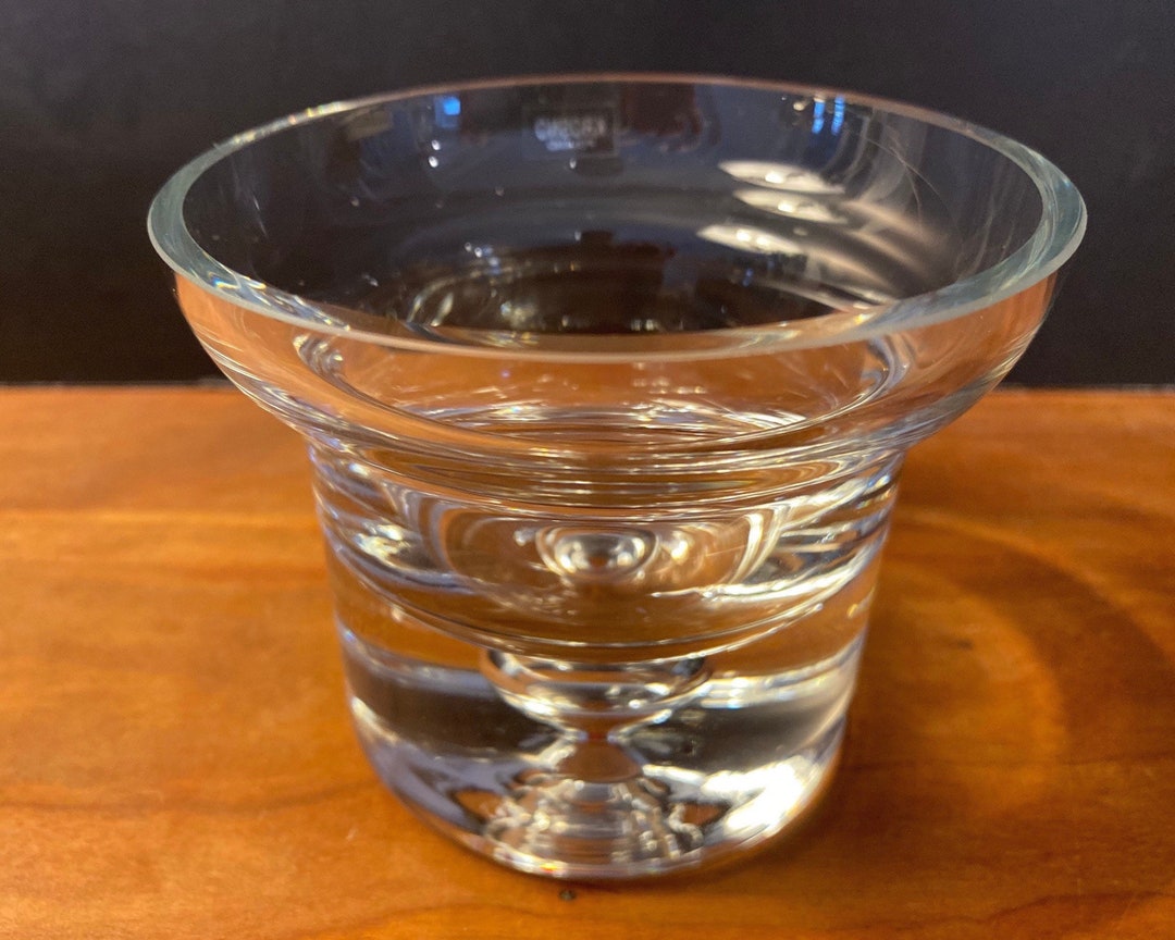 Krosno Polish Glass Suspended Bubble Votive Candle Holder Etsy