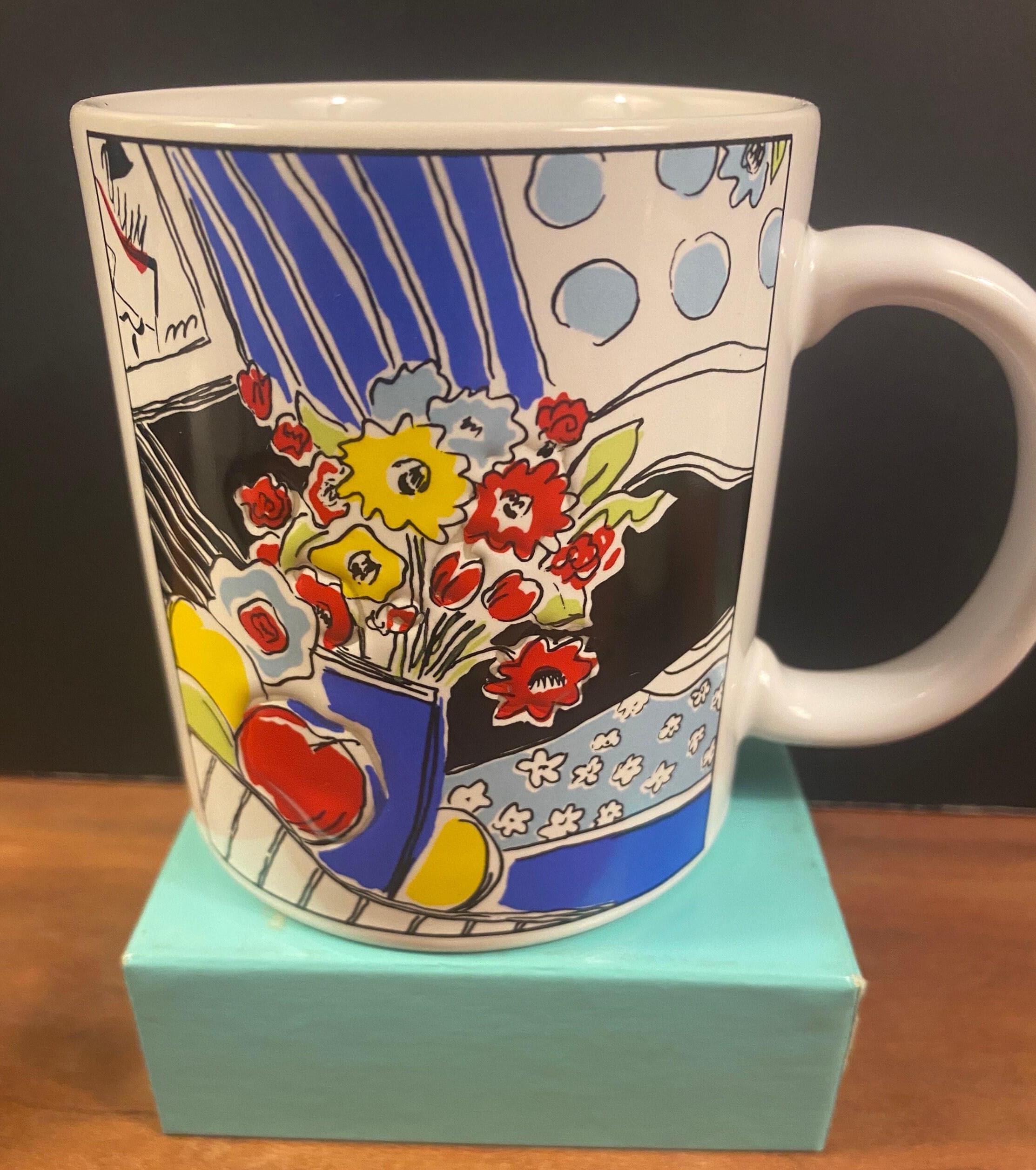 Otagiri Kimiko Ikeda Design Japanese Flower MCM Raised 3D Print