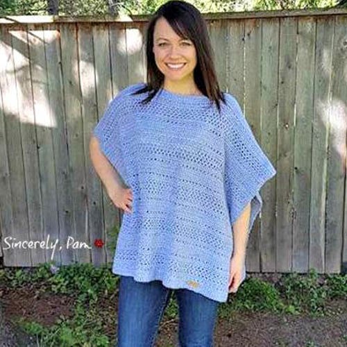 Jessica Poncho Crochet Pattern Pdf - Etsy Canada