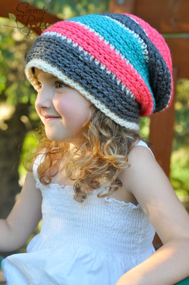 Johnny Slouch and Beanie Crochet Pattern Pdf - Etsy