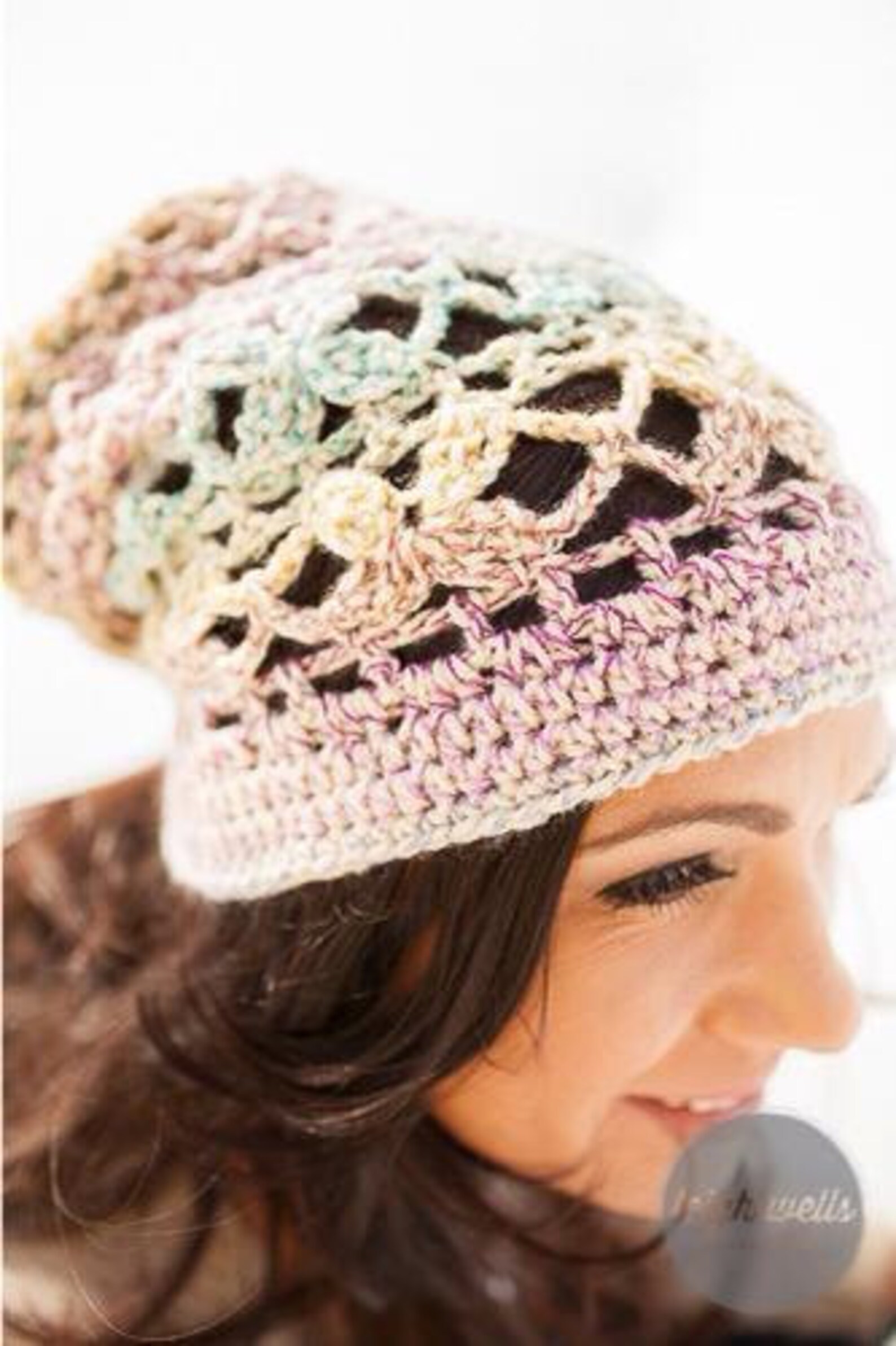 Butterfly Breeze Slouch Hat Crochet Pattern Pdf Etsy