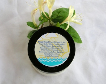 Royal Pearl Face Cream, 4oz. Randalia Bee Hives
