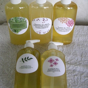 Randalia Bee Hives Infused Botanical Liquid Body Soap