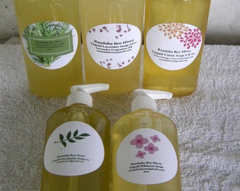 Randalia Bee Hives Infused Botanical Liquid Body Soap