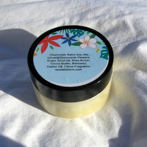 Chamomile Flower Salve, 2oz, Randalia Bee Hives