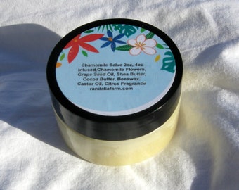 Chamomile Flower Salve, 2oz, Randalia Bee Hives