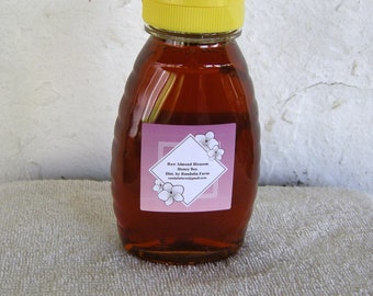 Raw Almond Blossom Honey, 8oz Randalia Bee Hives