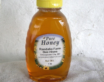 Raw Honey, Randalia Bee Hives, 16oz