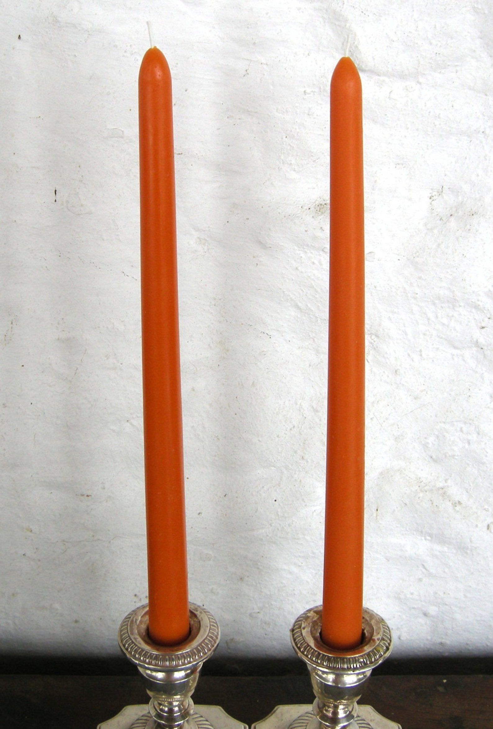 Paddywax Burnt Orange + Peach Taper Candles - 4 Pack main image 1