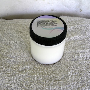Lavender, Royal Jelly Face Cream, 4oz. Randalia Bee Hives