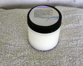 Lavender, Royal Jelly Face Cream, 4oz. Randalia Bee Hives
