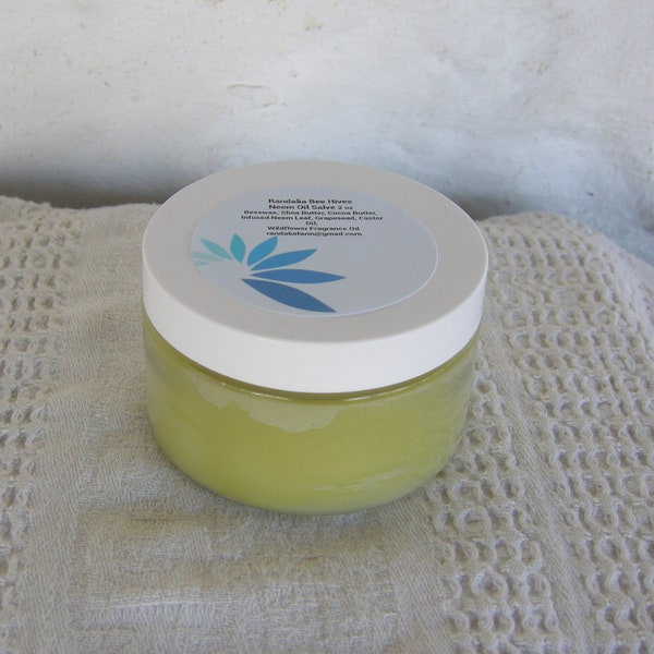 Infused Neem Leaf Body Salve, 4oz. Randalia Bee Hives