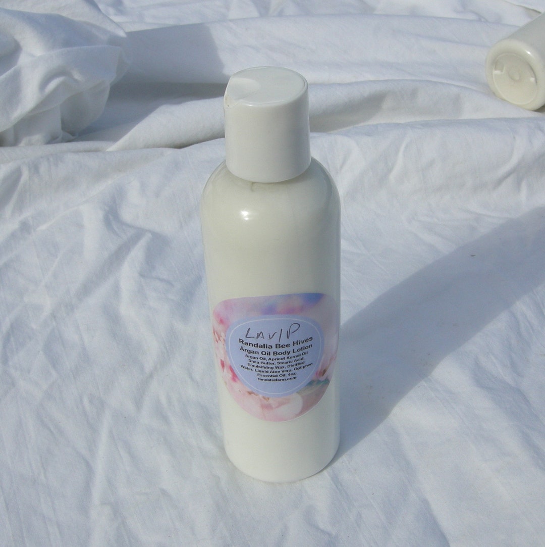 Argan Oil Lotion 4oz Randalia Bee Hives Etsy