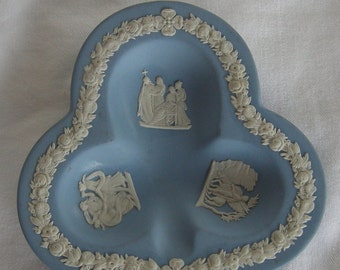 Wedgwood Blue Jasperware Figural Ashtray