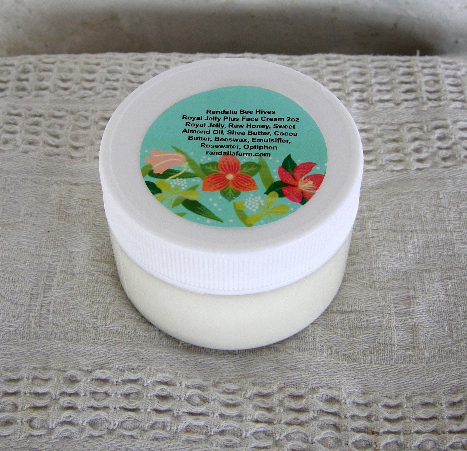 Royal Jelly Plus Face Cream Raw Honey Randalia Bee Hives 4oz Etsy
