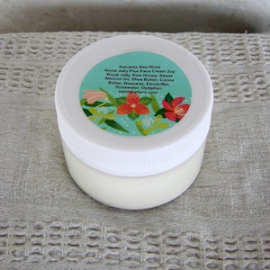 Royal Jelly Plus Face Cream, Raw Honey, Randalia Bee Hives 4oz