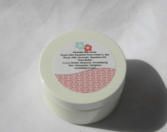 Royal Jelly, Squalane Oil Face Cream, 4 oz. Randalia Bee Hives