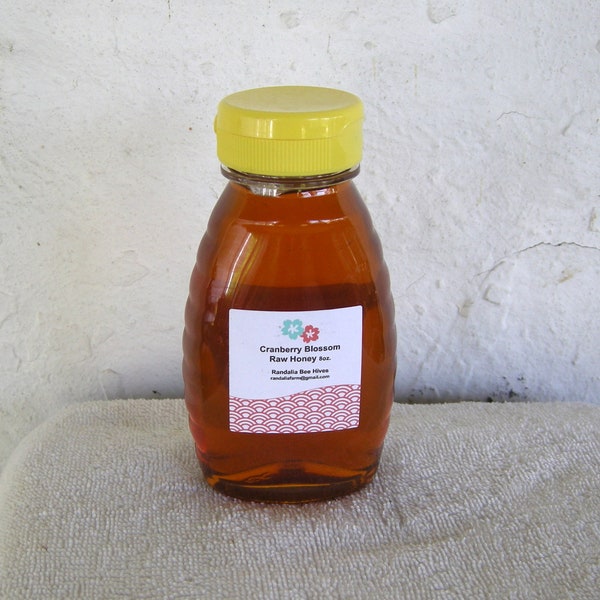 Raw Cranberry Honey, 8oz. Randalia Bee Hives