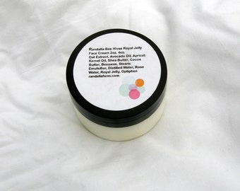 Royal Jelly, Oat Extract Face Cream, 2oz, Randalia Bee Hives