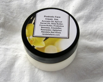 Probiotics Face or Body Cream, 2oz. Randalia Bee Hives