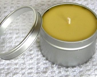 Beeswax Citronella Bug Repellant Candle Tin, Randalia Bee Hives