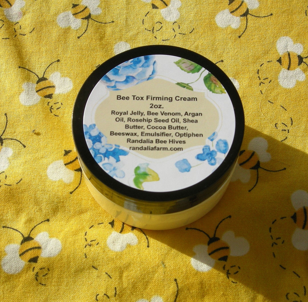 Beetox Face Cream, Royal Jelly, Bee Venom, Randalia Bee Hives Etsy