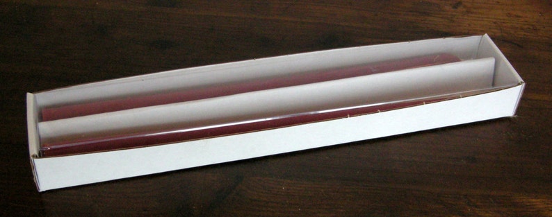 Pair Beeswax 12 Cranberry Taper Candles Hand Crafted By The Beekeeper