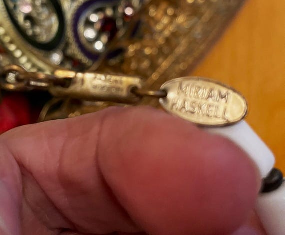 Miriam Haskell And Weiss Signed Necklaces, Lavend… - image 6