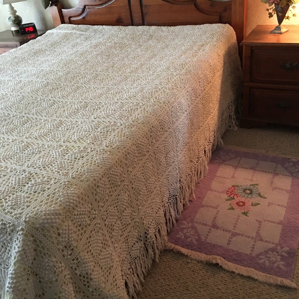 Hobnail Bedspread Etsy
