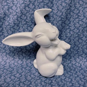 Rosenthal, Germany White Rabbit, Lauging Bunny Rabbit,1950&#39;s