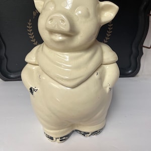 Shawnee Smiley Pig Cookie Jar Vintage USA - Etsy